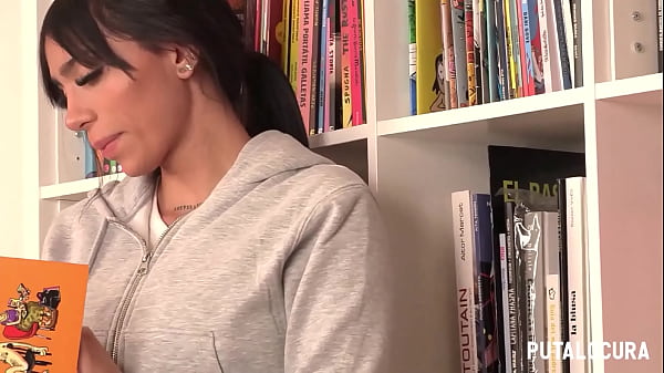 PutaLocura – Colombiana culona Alejandra Rico se folla a su amigo en la biblioteca