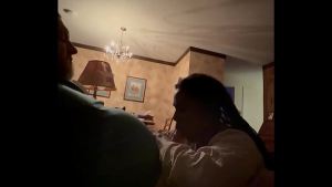 Amateur Homemade Ebony Blowjob Talk