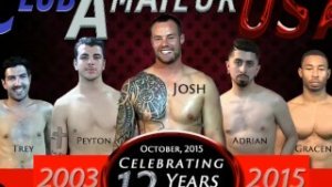 Erik kneels in front of Nikol &sucks down his thick cock